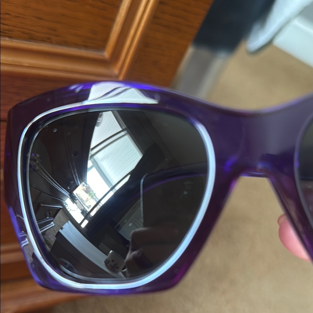 Versace Purple Sunglasses - Picture 5 of 9